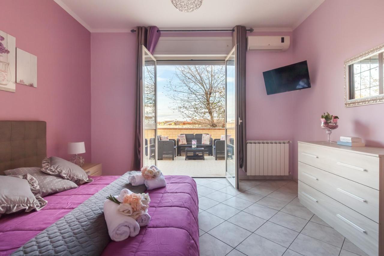 Casa Vacanze Giramondo ฟิวมิชีโน ภายนอก รูปภาพ